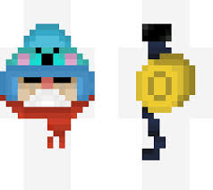 Ahora puedes disfrutar de mis memes gracias !! Gale Brawl Stars Minecraft Skin