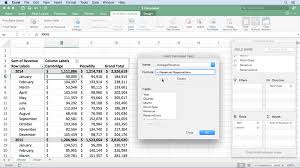 excel for mac 2016 pivot tables in depth