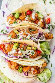 Coat both sides of fish with taco seasoning. Shrimp Taco Recipe With Slaw Video Valentina S Corner