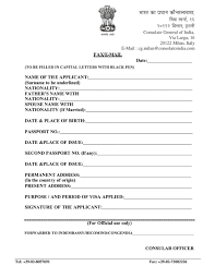 * this is the only form to be used starting from 02.02.2020. Consulate General Of India Milan Italy Online Visa Form