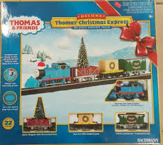 Bachmann Thomas Friends Thomas Christmas Express Deluxe Train Set Ho 00721 New Christmas Express Thomas And Friends Holiday Hats