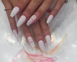 Cute acrylic nails fancy nails simple nails nail inspo. 25 White Acrylic Nail Art Designs Ideas Design Trends Premium Psd Vector Downloads