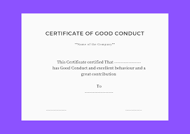 The copyright of the image is owned by the owner, this website only displays a few snippets of several keywords that are put together in a post summary. Free Printable Certificate Of Good Conduct Templates