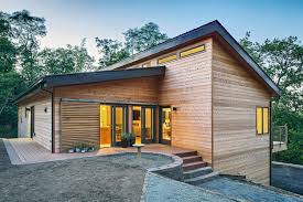 You D Never Guess These Gorgeous Net Zero Houses Were Built In A Factory Prefab Homes House Prefab