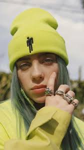 Looking for the best black and cyan wallpaper? Billie Eilish Green Wallpapers Wallpaper Cave