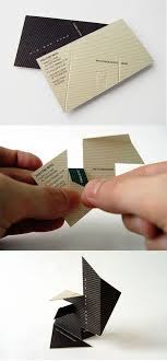 10 business cards interactive and manipulable. Creative Interactive Sculpture Business Card Card Observer Business Cards Creative Innovative Business Cards Beautiful Business Card