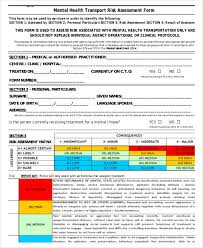 Free 40 Health Assessment Forms In Pdf Ms Word