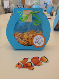 Finding Nemo Baby Shower Theme At Work Fish Bowl Favor Waaaaay Cute The End Product Of A Grou With Images Finding Nemo Baby Shower Nemo Baby Shower Finding Nemo Baby