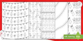 Simply center the christmas candy bar wrapper around the candy bar then gently fold the paper around the edges of the chocolate bar. Christmas Printable Colour In Wrapping Paper Teacher Made
