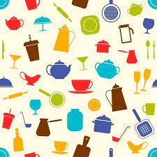 Looking to make life easier in the kitchen this holiday season? Seamless Background With Kitchen Utensils Vector Illustration Cooking Drink Kitchen Accessories G Seamless Background Vector Illustration Kitchen Utensils