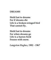 Dreams Langston Hughes Thomas Aquinas Philosophy Inside Out Emotions Poem Quotes