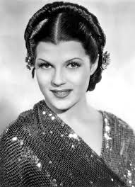 Rita Hayworth—the Mona Lisa of pinups. She mastered the art of seduction.  Of all the stars referred to as goddesses, I think she was the one whom the  title fit the best.