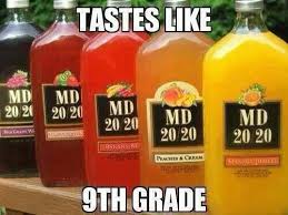 Md 20 20 Such Bad Memories Drinking Humor Boones Farm Wine Underage Drinking