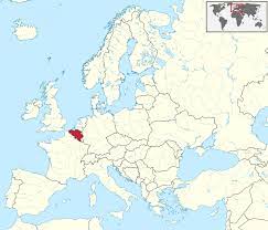 Características generales mapas gigantes de pared: Belgica Mapa Politico