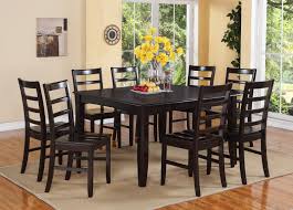 Parfait 7 Pc Square Gathering Dining Table Set 54 X54 Extension Leaf Sku Fl7 Cap W Square Dining Room Table Dining Room Table Set Dining Room Table