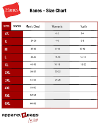 image result for hanes youth t shirt size chart twill