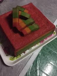 Dah resepi ini boleh dapat dalam 2 biji kek. Kek Selipar Jepun Versi Kukus Wellcome929