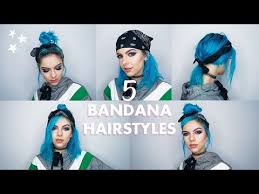A bandana is also called a kerchief, known as a head scarf. 5 Easy Bandana Hairstyles For Short Hair Youtube