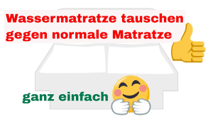 Eine daunendecke in individueller größe ist eine sonderanfertigung, deren lieferzeit von den standardlieferzeiten abweicht. Wasserbett Umbauen In Ein Normales Bett Aqua Comfort