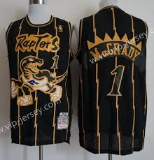 Black And Yellow Jersey Nba Nba Toronto Raptors Black 1 Mcgrady Jersey Toronto Raptors Nba Jersey Raptors