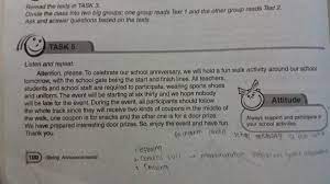 I put it on the refrigerator. Buatlah Pengumuman Tentang Ulang Tahun Sekolah Dalam Bahasa Inggris Beserta Artinya Brainly Co Id