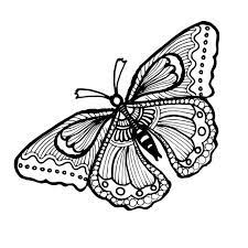 Beautiful Hand Drawn Black And White Butterfly Butterfly Clipart Hand Drawn Png And Vector With Transparent Background For Free Download Butterfly Black And White How To Draw Hands Black And White