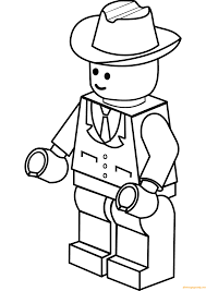 Download this adorable dog printable to delight your child. Lego City Cowboy Hat Coloring Pages Lego Coloring Pages Coloring Pages For Kids And Adults