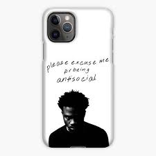 Black And White Iphone 11 Pro Max Case Roddy Ricch Please Excuse Me For Being Antisocial Iphone 11 Pro Max Case In 2020 Iphone 11 Pro Case Iphone 11 Iphone Cases