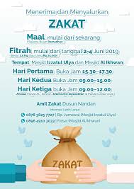 Poster Zakat Seni