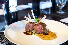 Add the vegetables and garlic and sauté for 2 minutes. Lamb Chops On Eggplant Puree With Couscous Picture Of Aioli Trinidad Tripadvisor