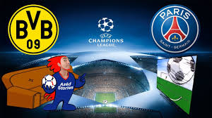 Le champion en titre, assuré de le rester en france, a repris son trophée glané la. Live Match Dortmund Paris Sg Ligue Des Champions Youtube