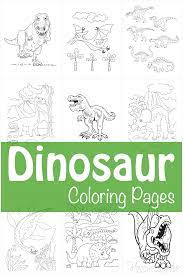 Free dinosaur coloring pages online. 128 Best Dinosaur Coloring Pages Free Printables For Kids