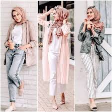 Hijabmuslimahterupdate.blogspot.com model baju muslimah warna hitam elegan terbaru sumber : Summer Hijab Trends Just Trendy Girls Gaya Berpakaian Model Pakaian Model Pakaian Hijab