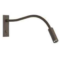 China Bronze Flexible Gooseneck LED Headboard Reading Light ...