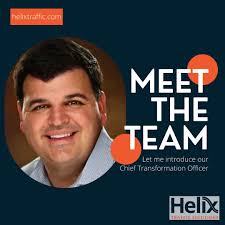 Meet our Chief Transformation Officer, Jon Webster. As SVP and Chief  Transformation Officer of Helix Traffic Solutions, Jon brings 25+ years of  expertise in P&L growth management, post-M&A integration, and supply chain