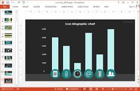 bar chart with icons jpg fppt