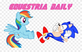 Friendship is magic = dc universe after eggman's failure of his another plan of taking over the world and build eggmanland, sonic, transforming into his super which side will you choose? My Little Pony Daily Sonic My Little Pony Clipart 272295 Pinclipart