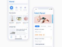 Iphone X Parcel Delivering App Iphone App Design App Design Ios App Design
