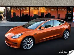 Flussiges Kupfer Tesla Model 3 Vehicle Wraps Inc Flussiges Kupfer Model Tesla Vehicle Wraps Tesla Model Tesla Tesla Model X
