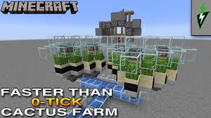 Set the zero tick fix setting to false and then build a zero tick farm. Minecraft 1 15 Tutorial Faster Than 0 Tick Cactus Farm Cactus Farm Minecraft Youtube