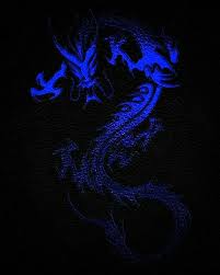 Black And Blue Dragon Logo Pin By Ray Moreland On Dragon In 2020 Cool Logo Photoshop Logo Graphic Design