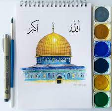 Fatma zehra adlı kullanıcının koleksiyonu. Kubbetussahra Mosque Kudus Draw Art Watercolor Illustration Sketch Islamicart 4rabic Islami Sanat Akrilik Resimler Sanat Cizimleri