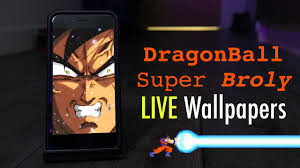 Search free dragon ball wallpapers on zedge and personalize your phone to suit you. Dragonball Super Broly Live Wallpapers 2019 Iphone Android Gifs Youtube