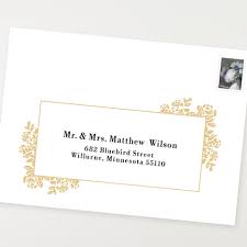 214 attention line postal explorer. Addressing Wedding Invitations Magnetstreet Weddings