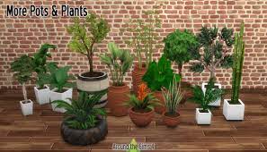 Around The Sims 4 More Plants Pots Ooops It Seems I Couldn T Stop Deplanting And Depotting So Here S Another Bunch Of Pot Around The Sims 4 Sims Sims 4