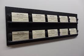 And with vistaprint free shipping on all business card templates: Business Card Holder 10 Slot Display Wall Mount Black Sku 1607 Bell Plastics