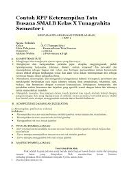Rpp tema 5 sub 1 pemb 1 & 2. Rpp Smalb Tunagrahita Sedang
