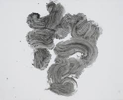 Not on view the explosive brushwork of this oversize composition straddles the realms of calligraphy and abstract art. Yuichi Inoue Japanese 1916 1985