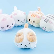 Marshmallow Cat Plushie Mini In 2020 Plushies Kawaii Plushies Kawaii Plush