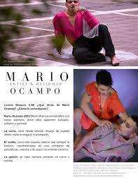 Mario Ocampo. Artist & Designer